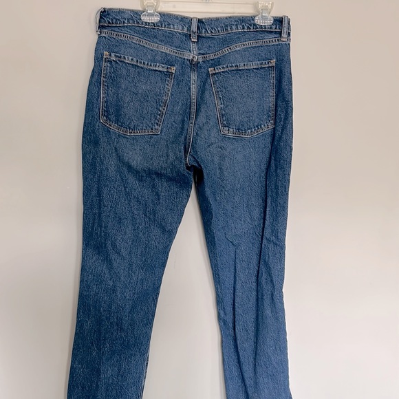High rise Slouch straight jeans - Picture 4 of 4